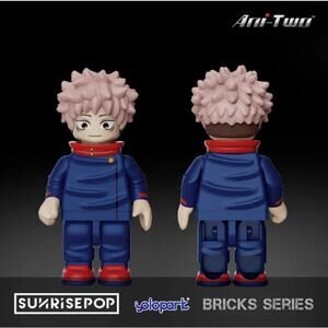 OFFICIAL SUNRISEPOP JUJUTSU KAISEN Bricks Man - Yuji